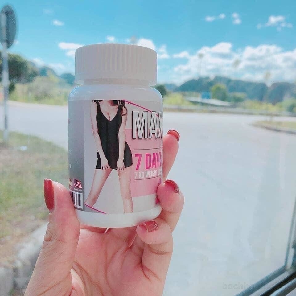 Viên uống giảm cân Max 7 Days Thái Lan
