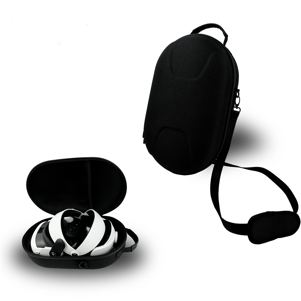 Shoulder Bag for Meta Quest 3 VR Glasses Portable Protection Box Shockproof Anti-Scratch Carrying Travel Storage Bag