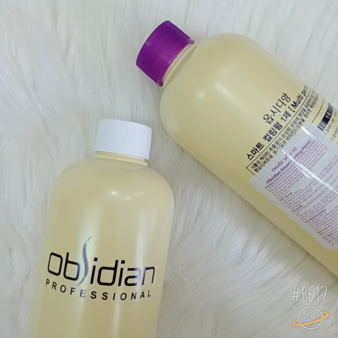 Combo Cặp Uốn Đa Năng 3D Obsidian Smart Curling Perm 500ml*2