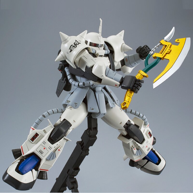 100% ORIGINAL】BANDAI PB MG 1/100 MS-06R-1A Zaku II White Wolf