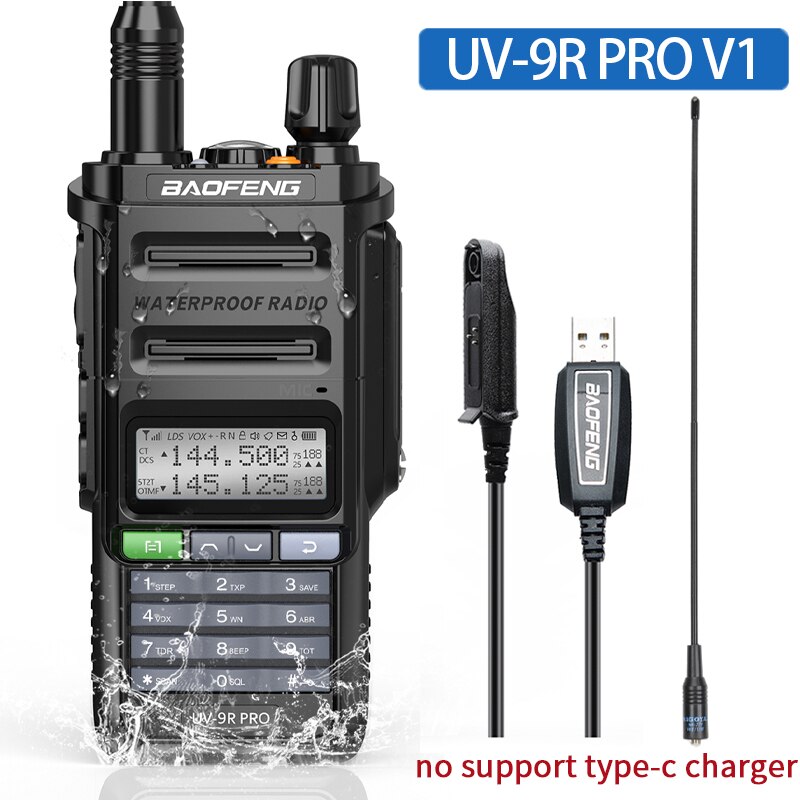 Radio Baofeng UV-9R Pro V2 10W Tri Power