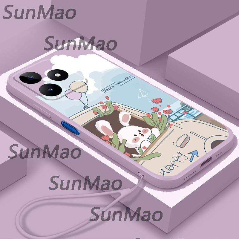 Casing Realme Note 50 phone case Camera Full Package Square protective cover CHA14
