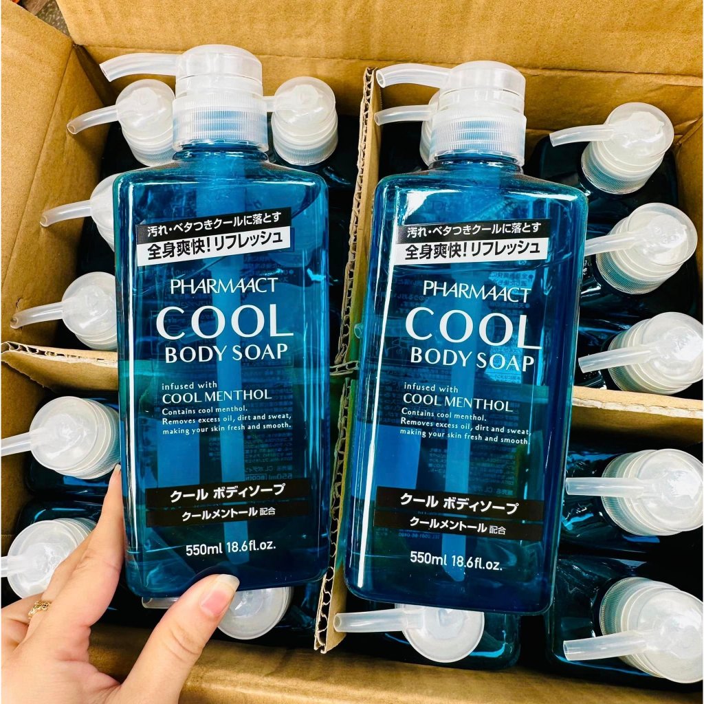 SỮA TẮM COOL BOBY SOAP MÁT LẠNH NHẬT 550ml