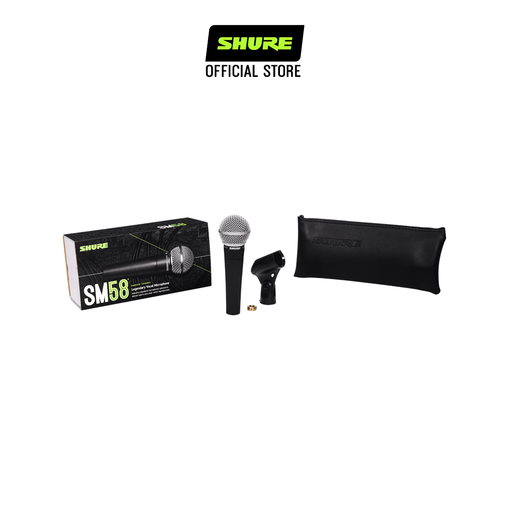 Micro có dây SHURE SM58-LC - Hàng Chính Hãng