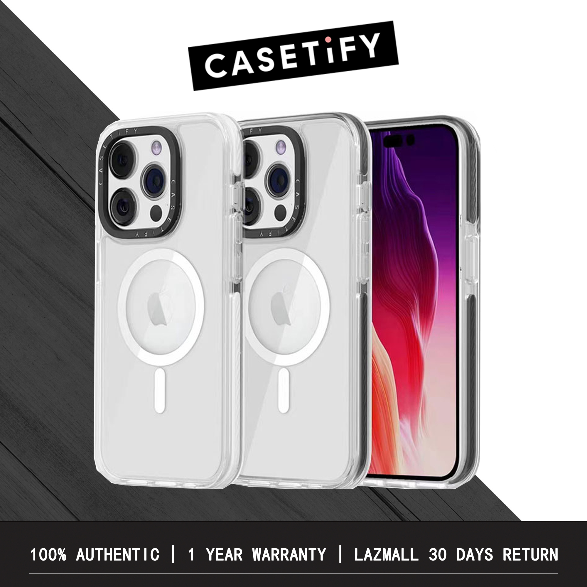 Casetify trường hợp siêu tác động với Magsafe cho Iphone 15 Pro