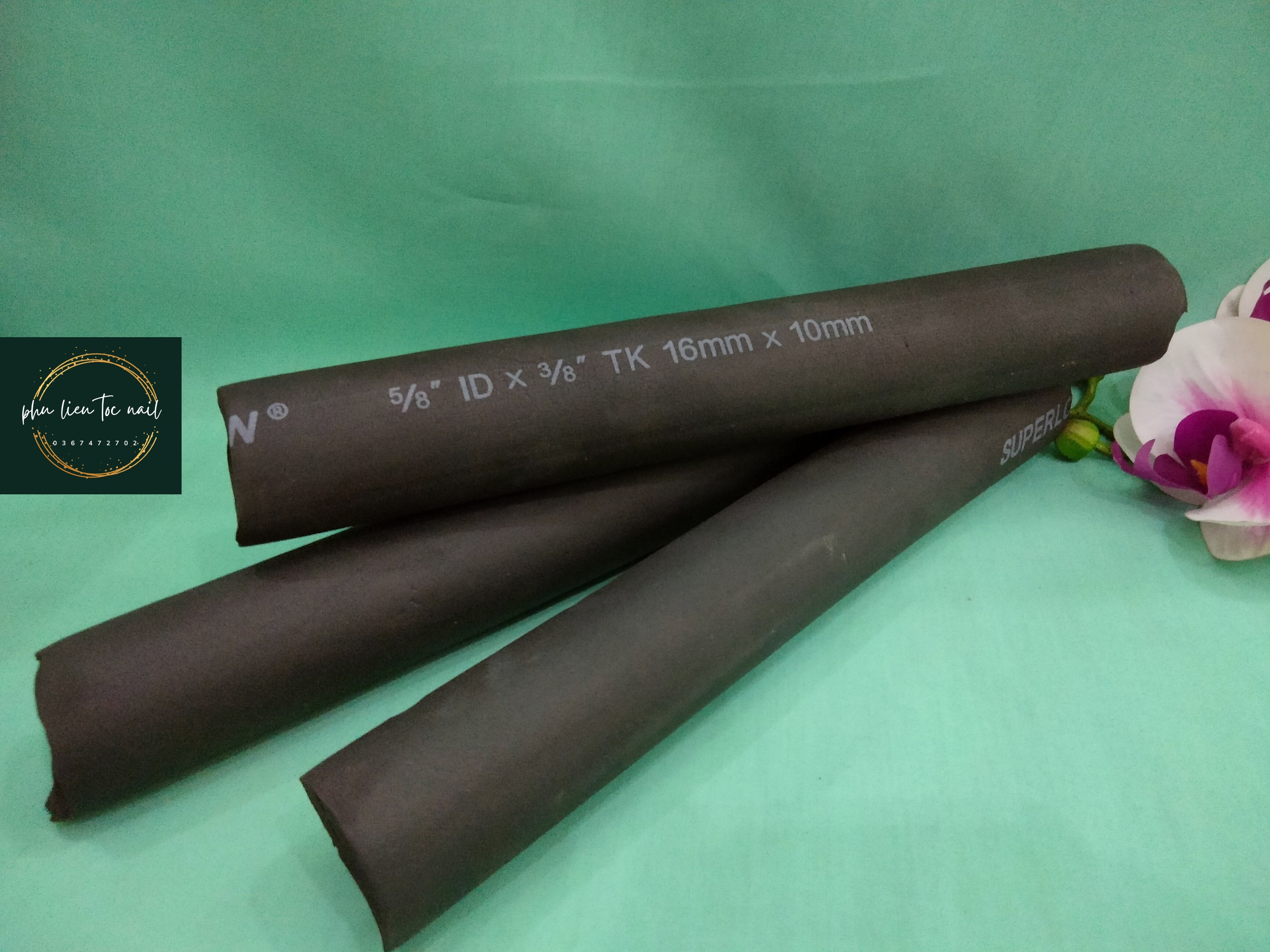 1 Cây mút xốp dài dùng để kê đầu bồn gội - Trường Thọ, TĐ