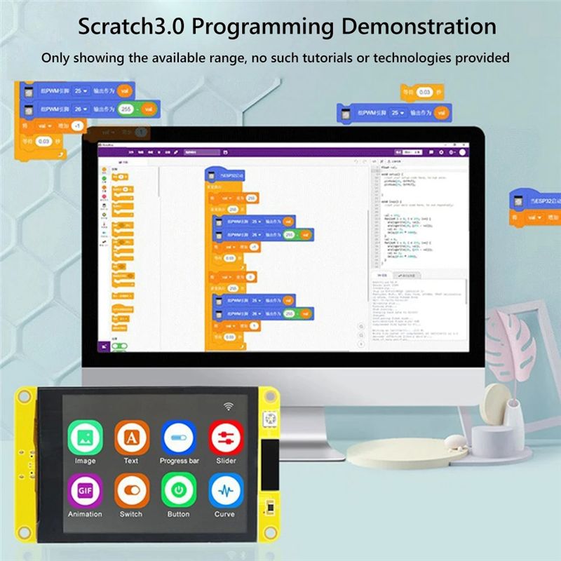Development Board Bluetooth Development Board Smart Display Screen LCD ...