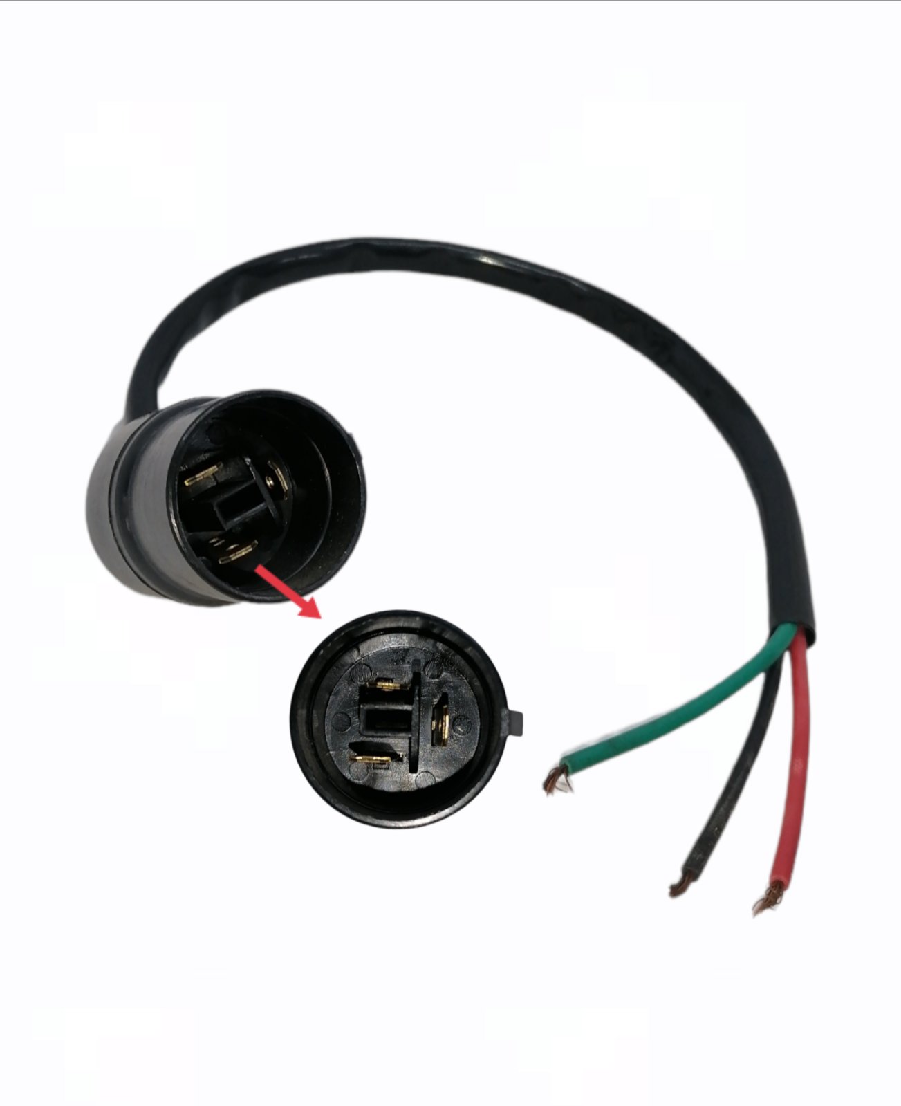 ALTERNATOR SOCKET 3TERMINAL ( MALE ) ROUND TYPE Lazada PH