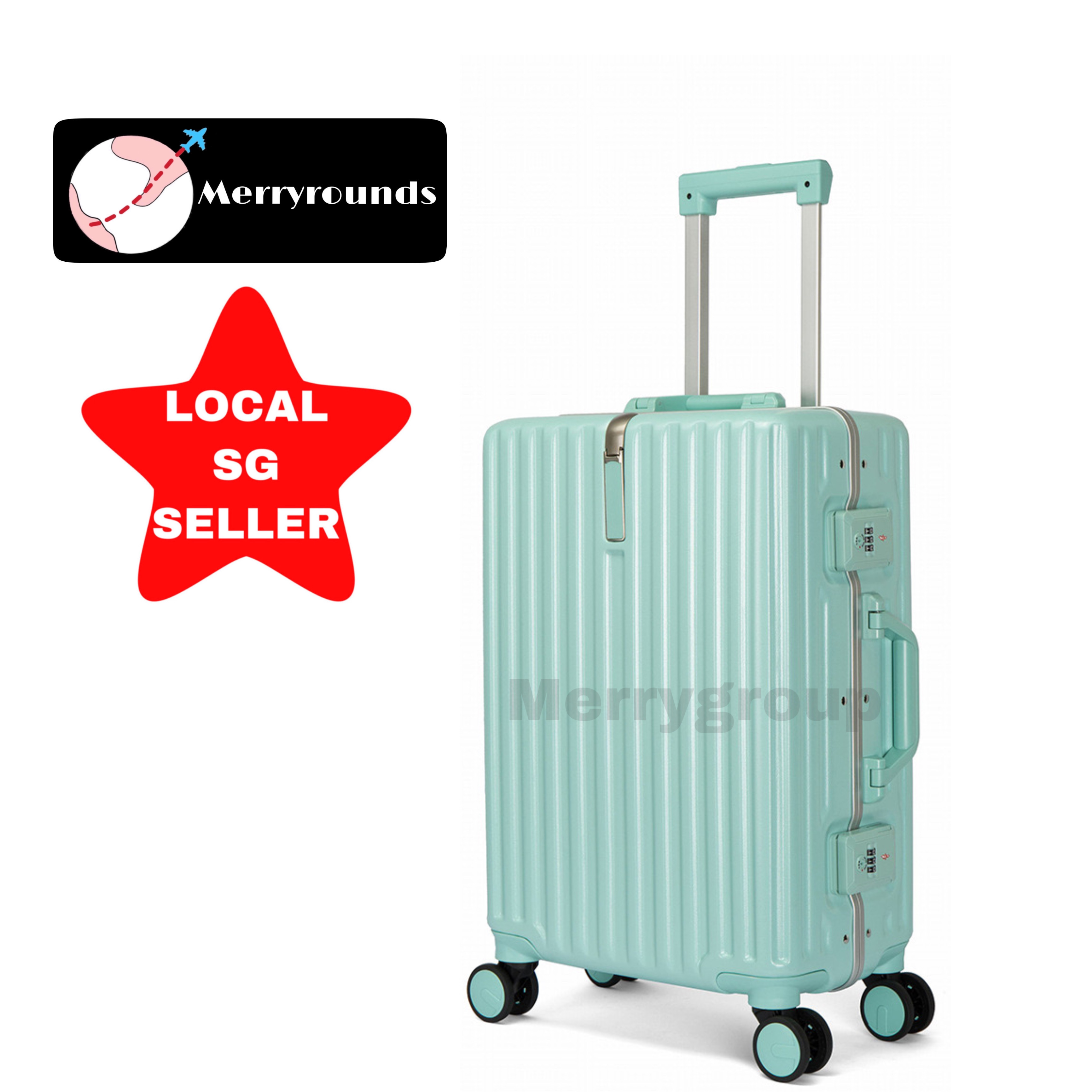 luggage turquoise