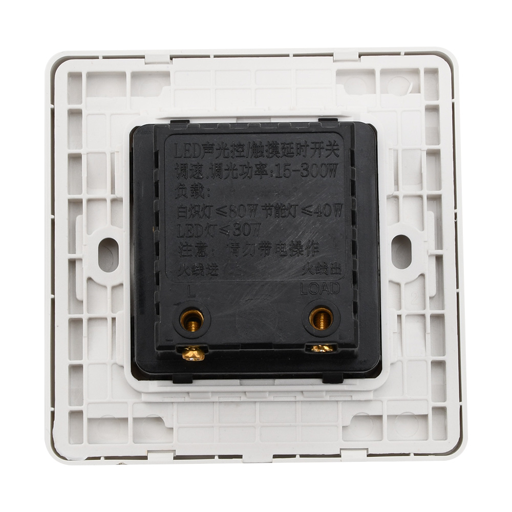 FocusAi 86 Type Ceiling Fan Adjustment Stepless Speed Controller Wall Switch 220V for 15-300W Dimmer Halloween Christmas Decoration