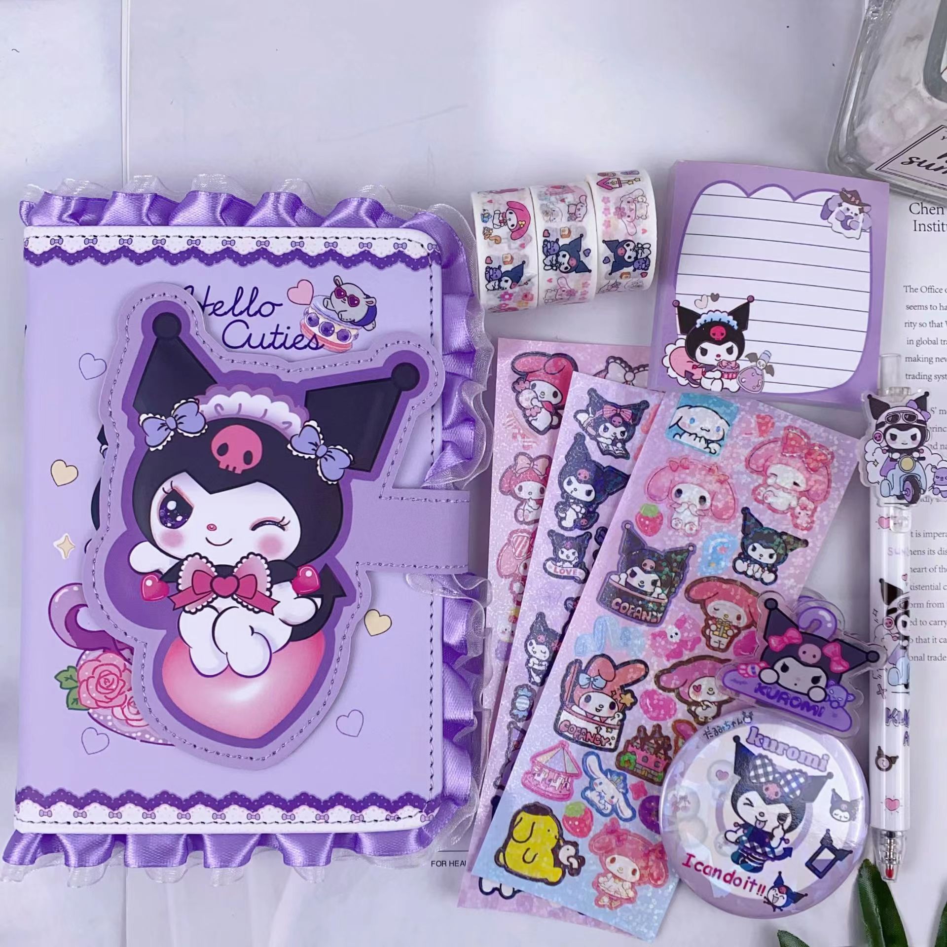 %E3%80%90GlowBound%E3%80%91Sanrio%20Kuromi%20Cinnamoroll%20Melody%20Stationary%20Set%20Back%20to%20School%20Gift%20Box%20Notebook%20Gel%20pen%20Sticker%20Tape%20Badge%20Book%20clip%20Notepad%20-%20Image%208