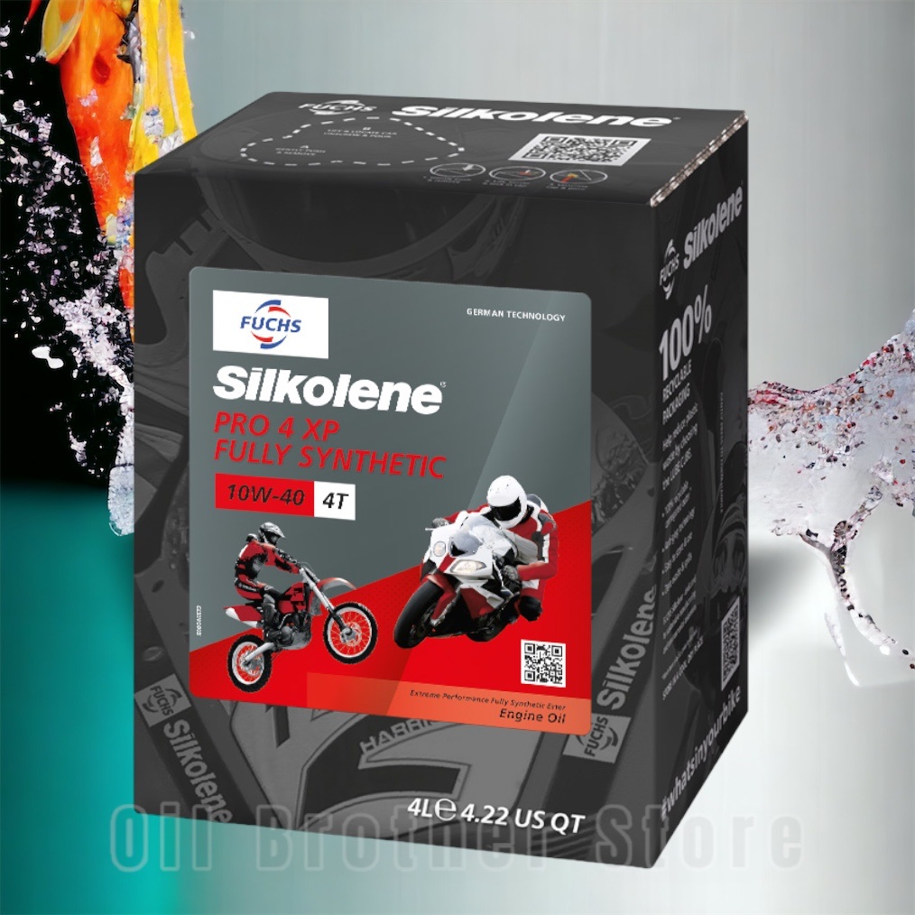 Nhớt Fuchs Silkolene Pro 4 10W40 4L