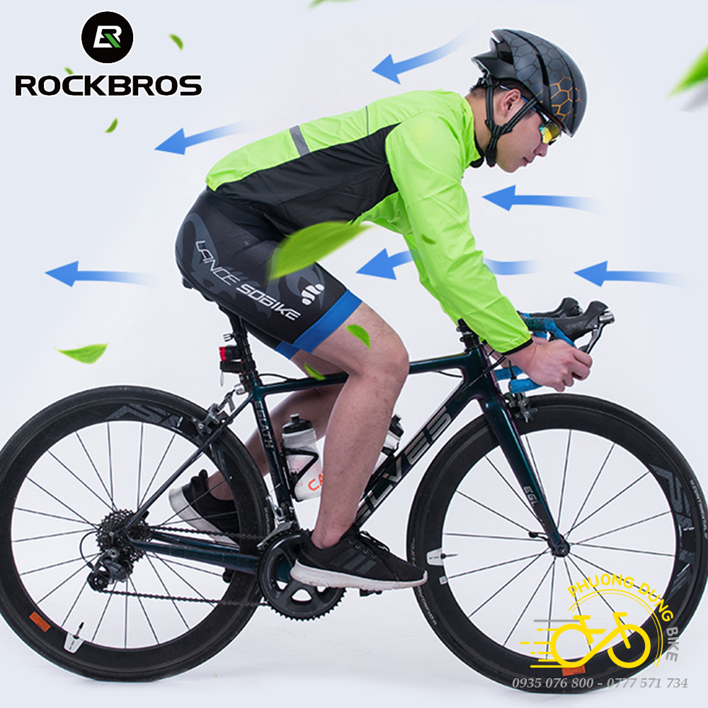 Áo khoác gió đi xe đạp ROCKBROS