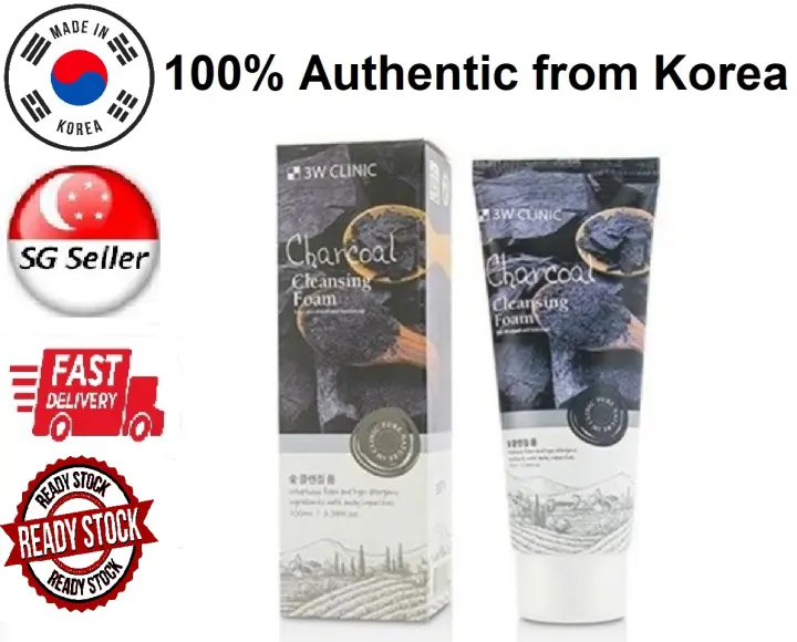 charcoal cleansing foam