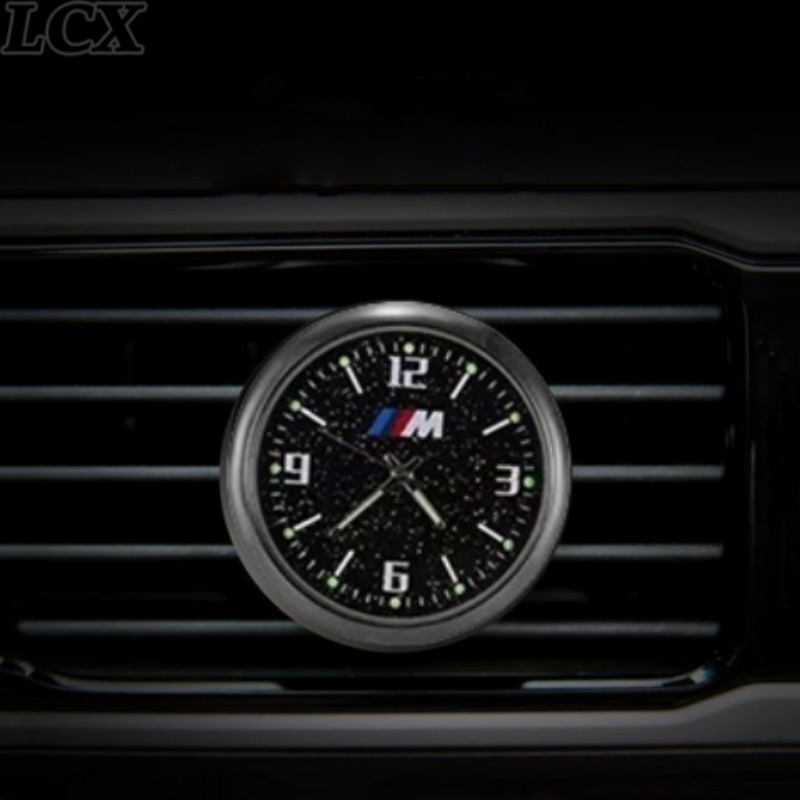 Lcx 1 cái Đồng hồ xe nội thất phụ kiện ô tô trang trí bảng đồng hồ cho BMW X5 E53 E70 R1200GS E46 E90 E60 E39 E36 F30 F10 F20 e87 M