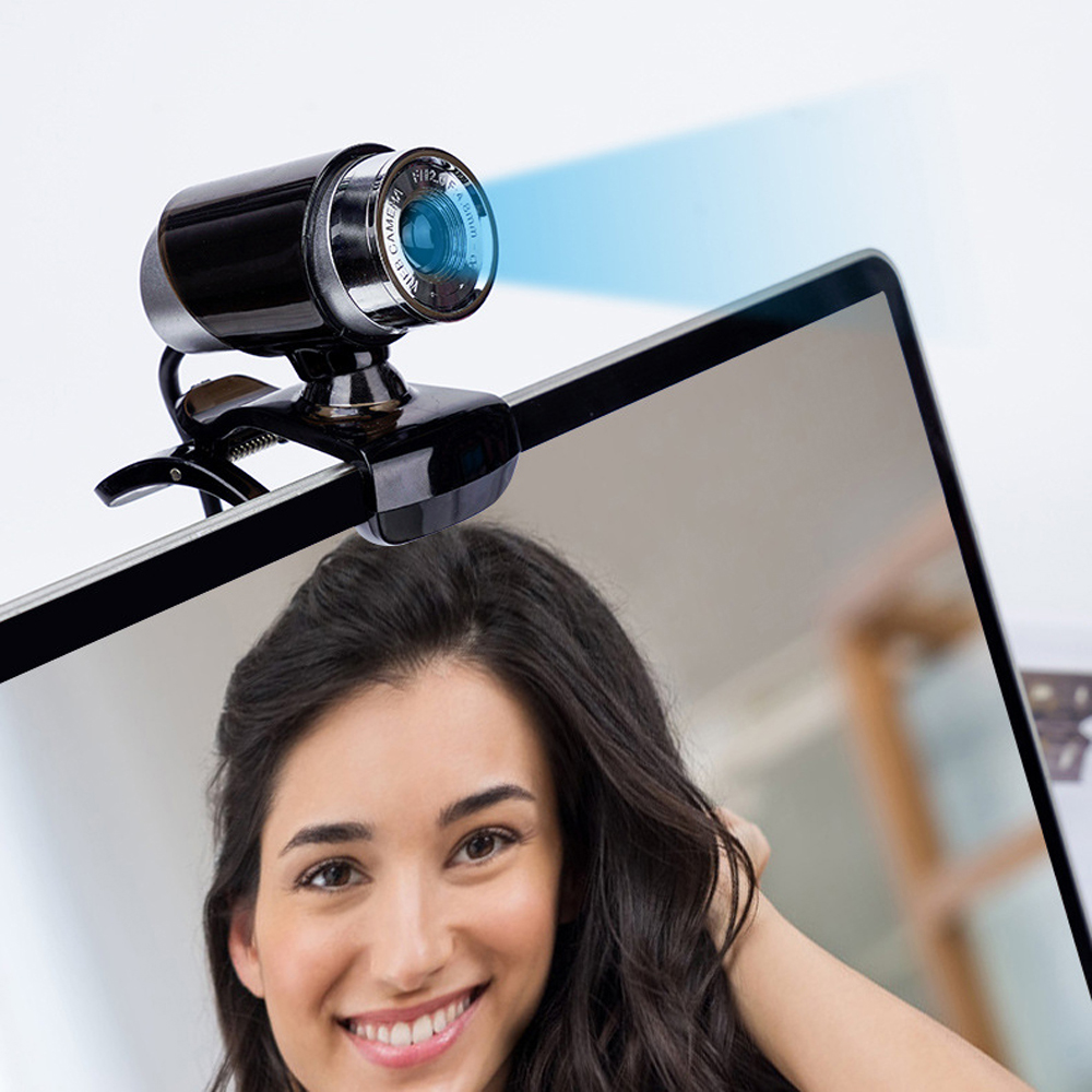 Webcam Máy Tính CT02, Webcam Sử Dụng Ống Kính Quang Học HD Hình Ảnh Rõ Nét, Sử Dụng Được Cho Máy Tính Xách Tay, Máy Tính Để Bàn – Bảo hành 1 năm