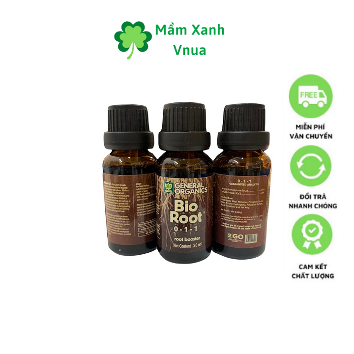 Kích Rễ Hữu Cơ - Bio Root 0-1-1 Chai 20ml - Siêu Kích Rễ