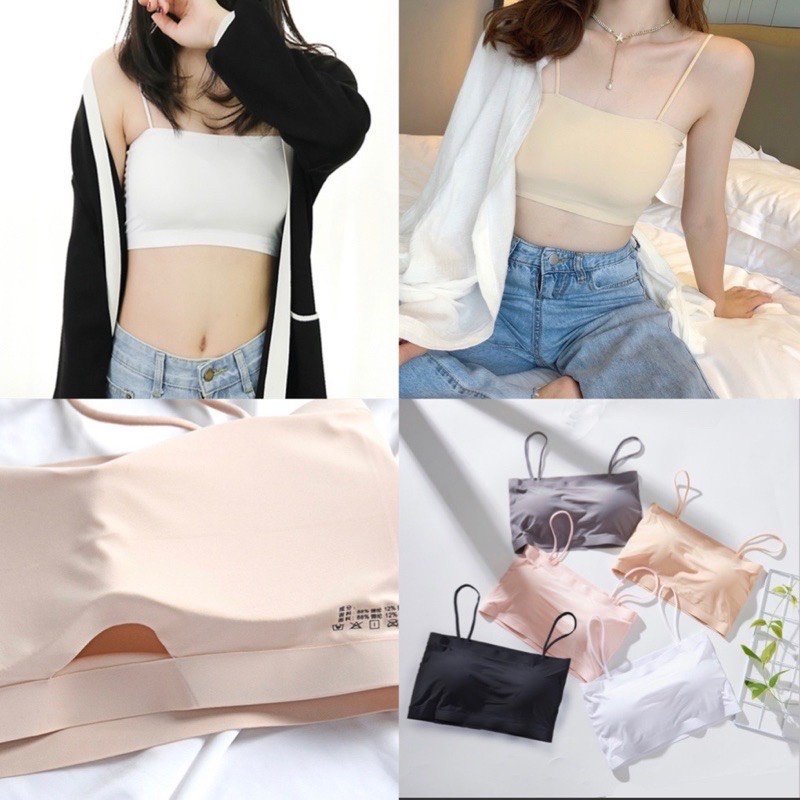 Áo bra nâng ngực Chất Đúc Su Lạnh SIÊU MỊN (su trơn ) (8881)