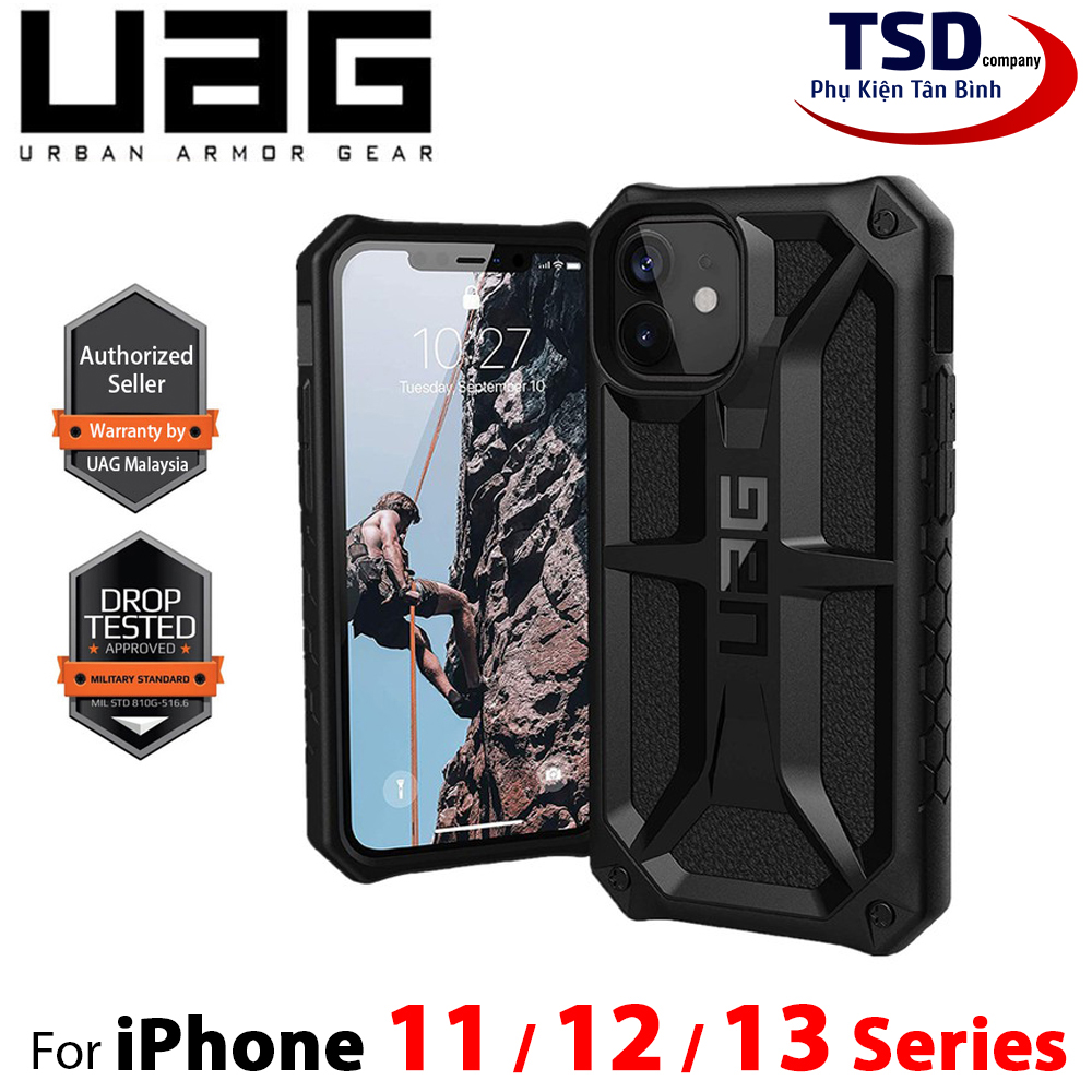 Ốp Lưng UAG Monarch Chống Va Đập Cho iPhone 11 / 12 / 13 Series An Toàn Tuyệt Đối