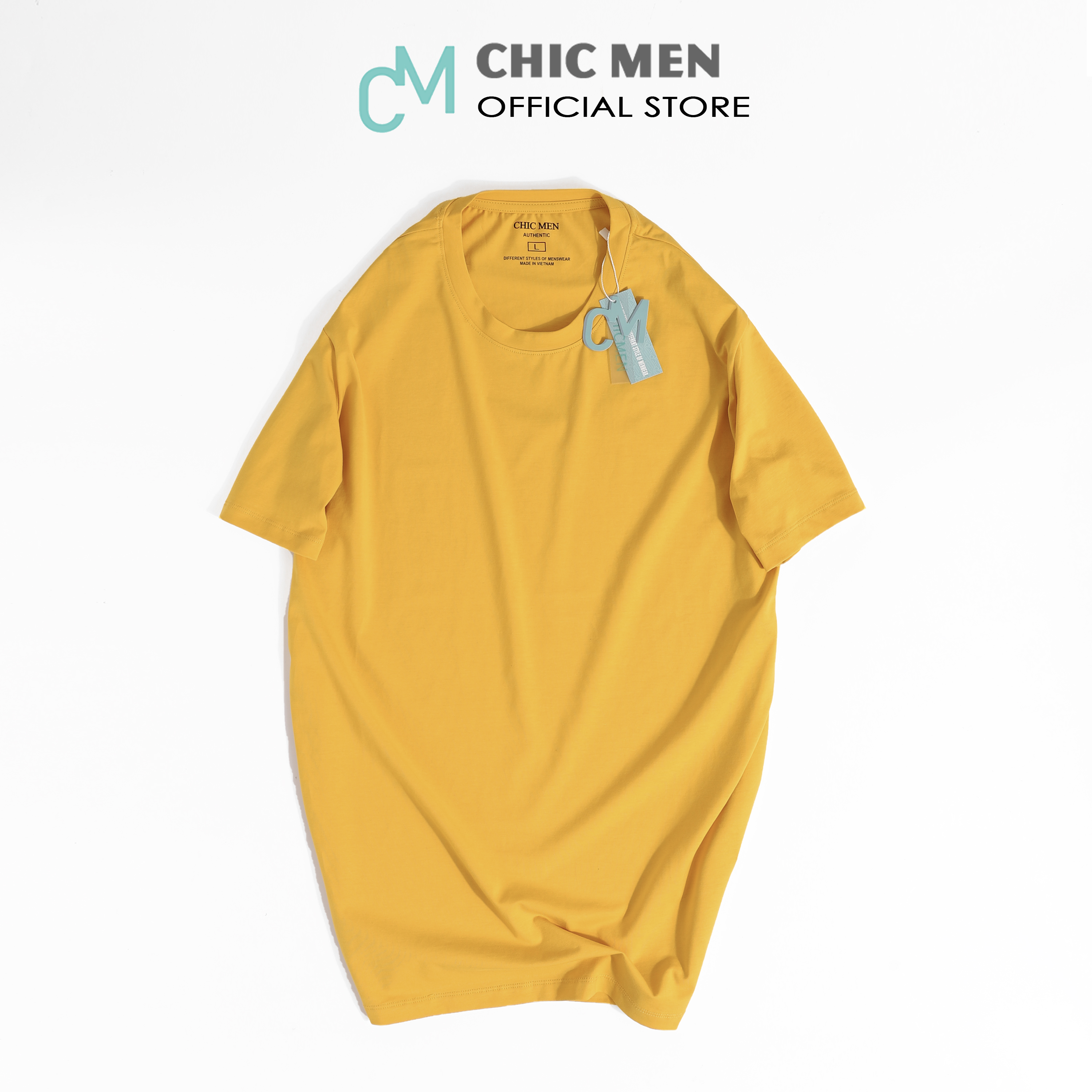 Áo Thun nam cổ tròn BASIC năng động, trẻ trung, 3 màu - CHICMEN