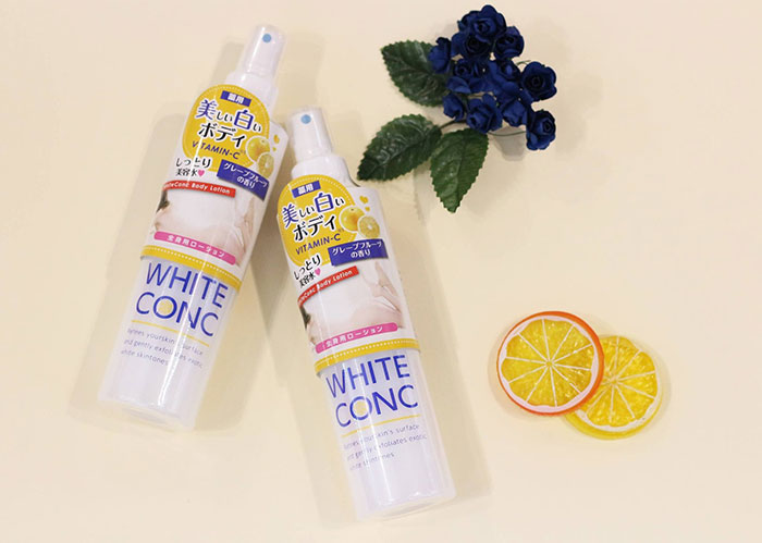 Xịt dưỡng trắng da White Conc Vitamin C 245ml Nhật Bản