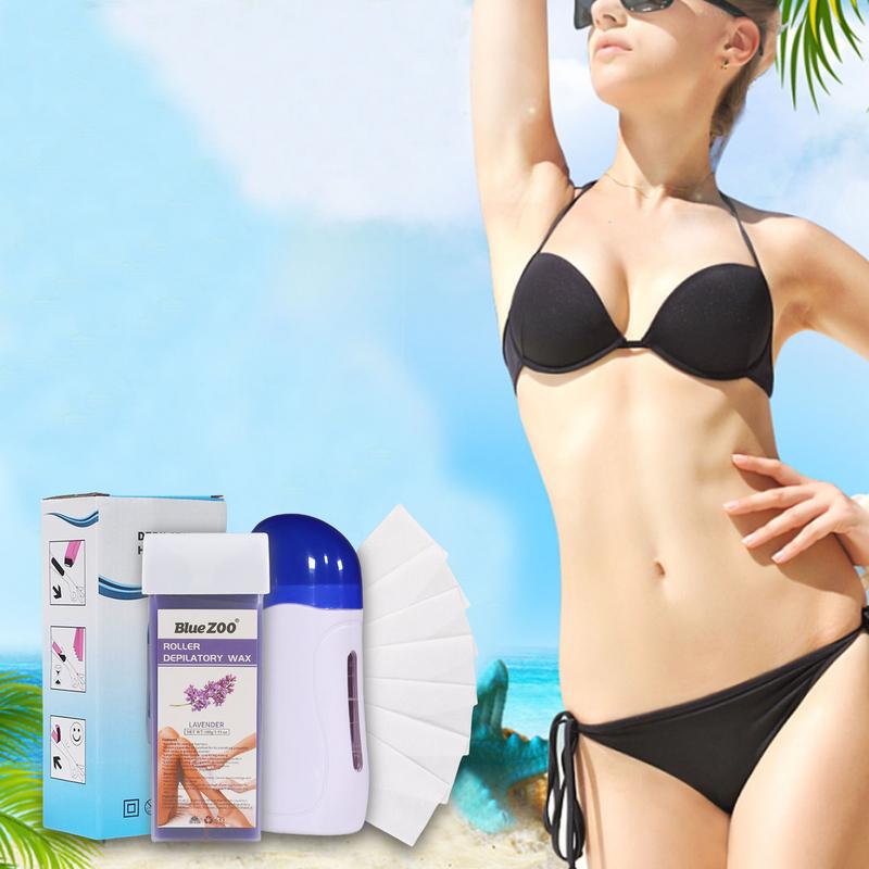 3%20In%201%20Roller%20Waxing%20Depilatory%20Kit%20Strips%20Warmer%20Strips%20For%20Hair%20Removal%20With%20Epilator%20Machine%20Cartridge%20Heater%20Waxing%20Paper%20-%20Image%203