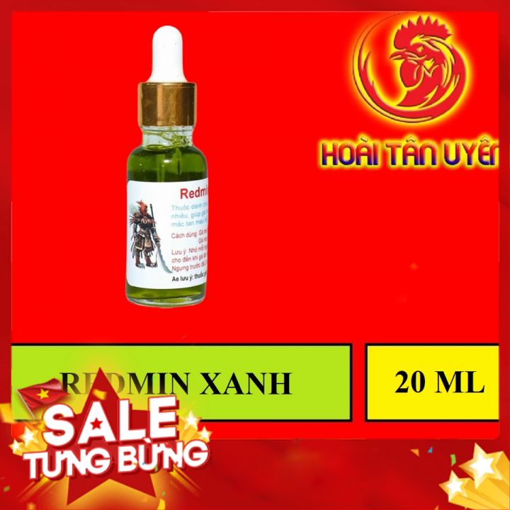 Redmin xanh dinh dưỡng cao cấp cho gà đá 20ml