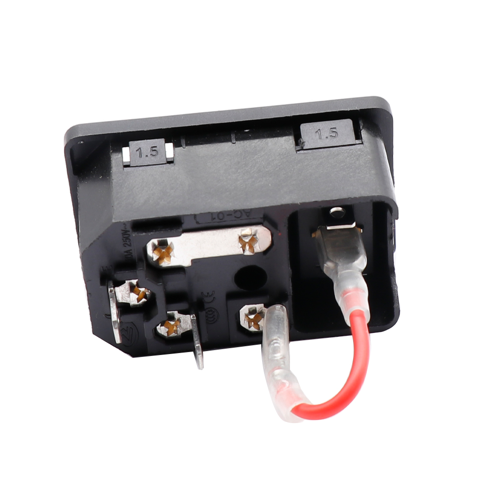 【Duoupa Store】Parts 15A Power Supply Switch Male with Fuse for  DIY  Accessories. 