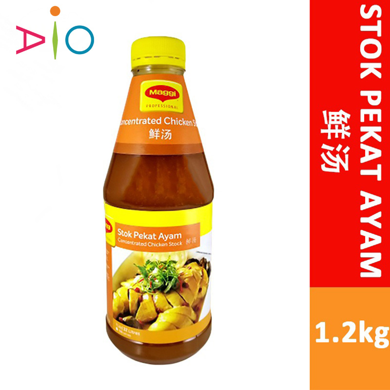 MAGGI Chicken Stock MAGGI Concentrated Chicken Stock 1.2kg (鲜汤) Stok