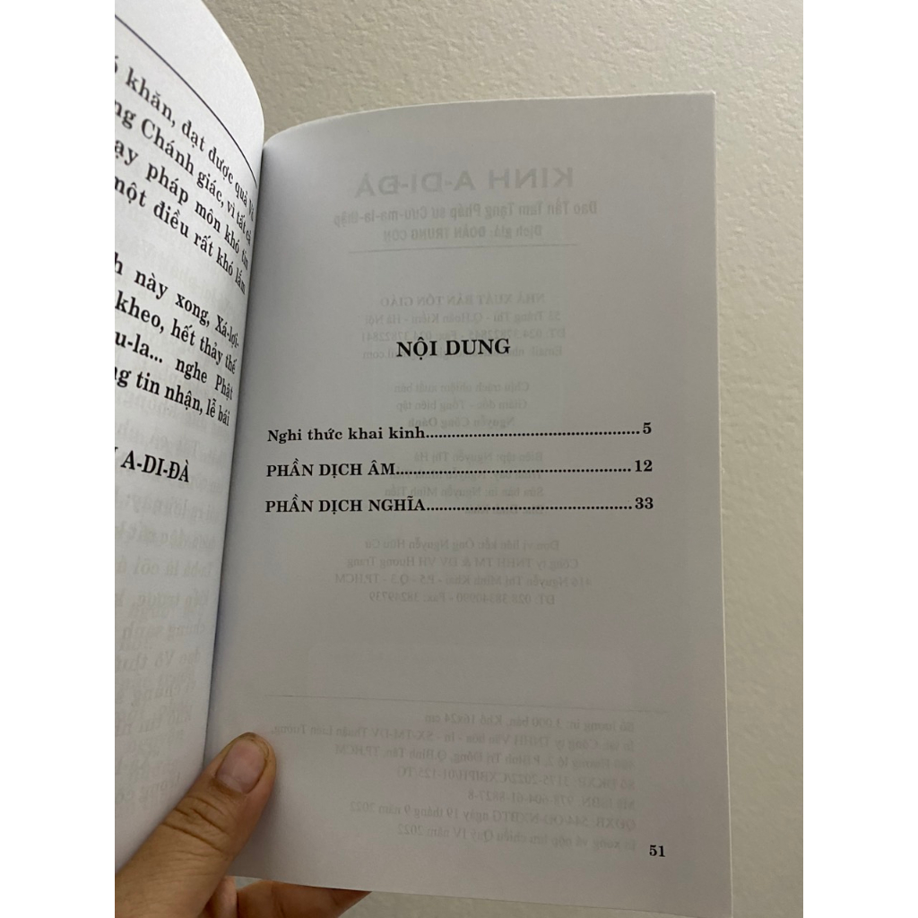 Sách - Kinh A Di Đà - Phật Thuyết A Di Đà Kinh ( Âm Nghĩa)