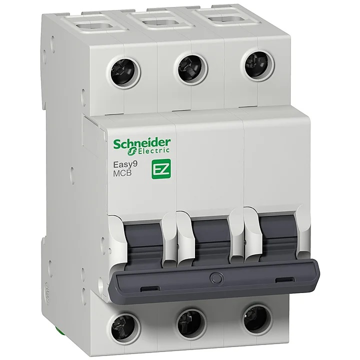 Schneider aptomat 3 pha 10a 16a 20a 25a 32a 40a 50a 63a, át tép ,cầu dao tự động, mcb, cb tép easy9 3p schneider electric