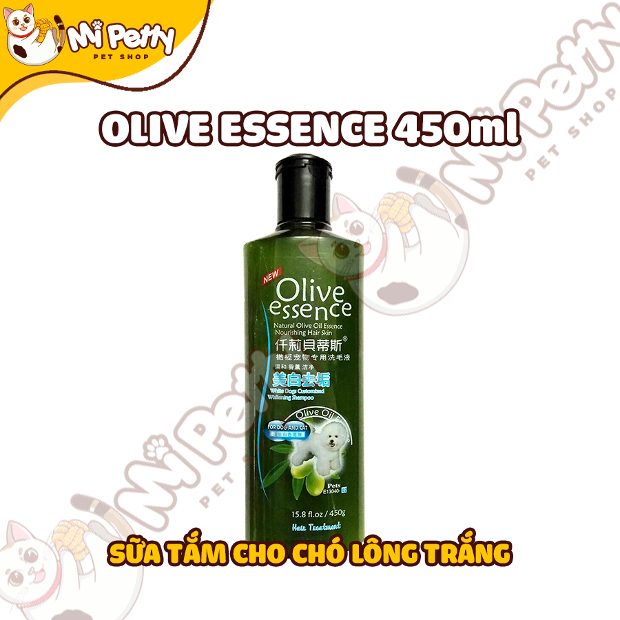 Olive Essence - Sữa tắm cho chó mèo Olive Essence 450ml