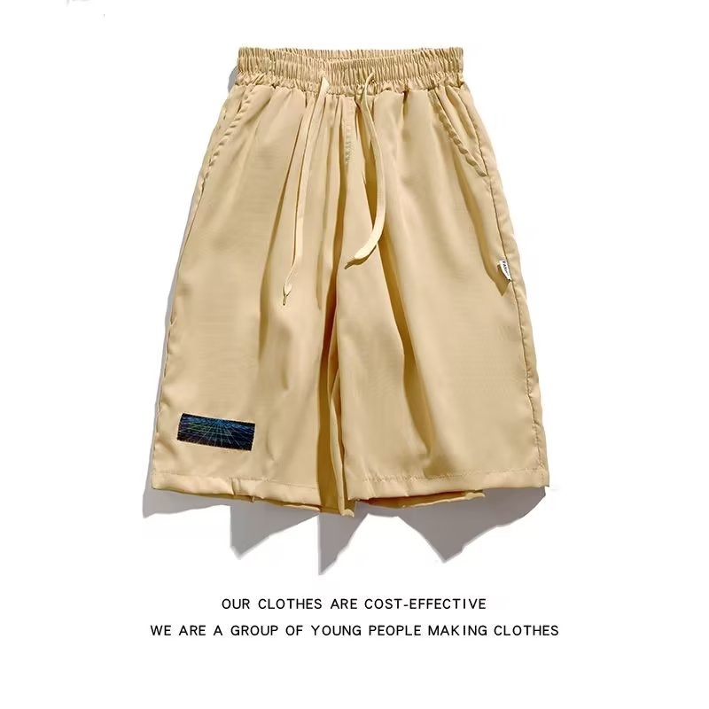 ASRV Men's summer shorts fashion Korean style pants lazy style casual pants youthful fashion new fashion simple pants