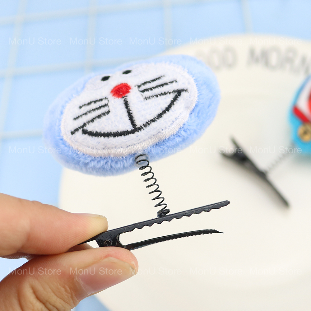 Kẹp tóc lò xo Doraemon Doremon dễ thương cute TooYoo BK00076