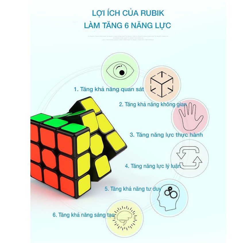 Rubik 3x3x3 MoYu Meilong 3 Tầng