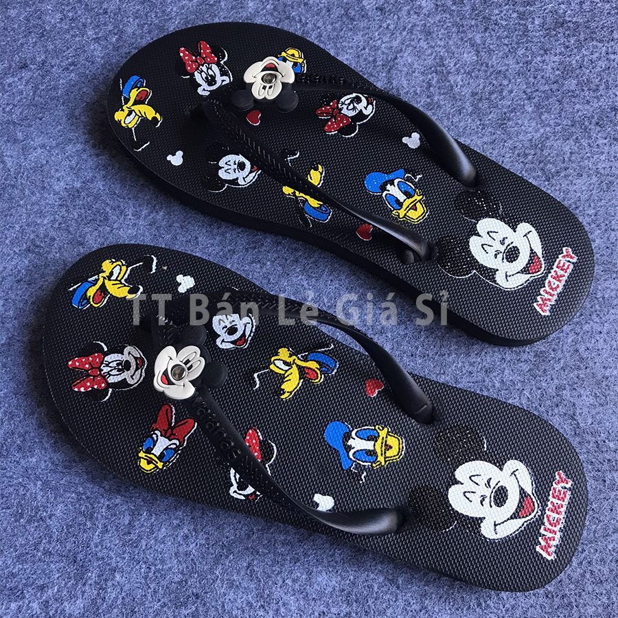Dép quai kẹp nữ hình Mickey dễ thương