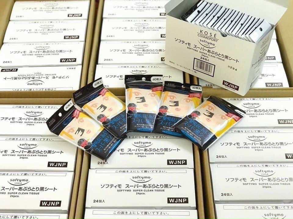 Giấy thấm dầu Kose Softymo than hoạt tính