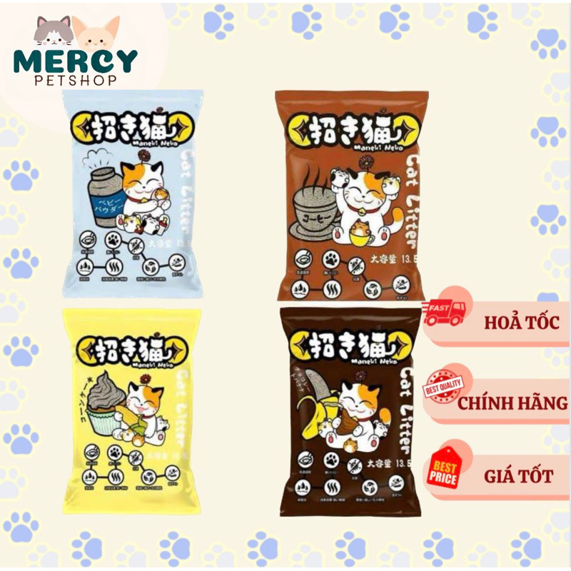 Cát vệ sinh mèo Maneki Neko 5 lít