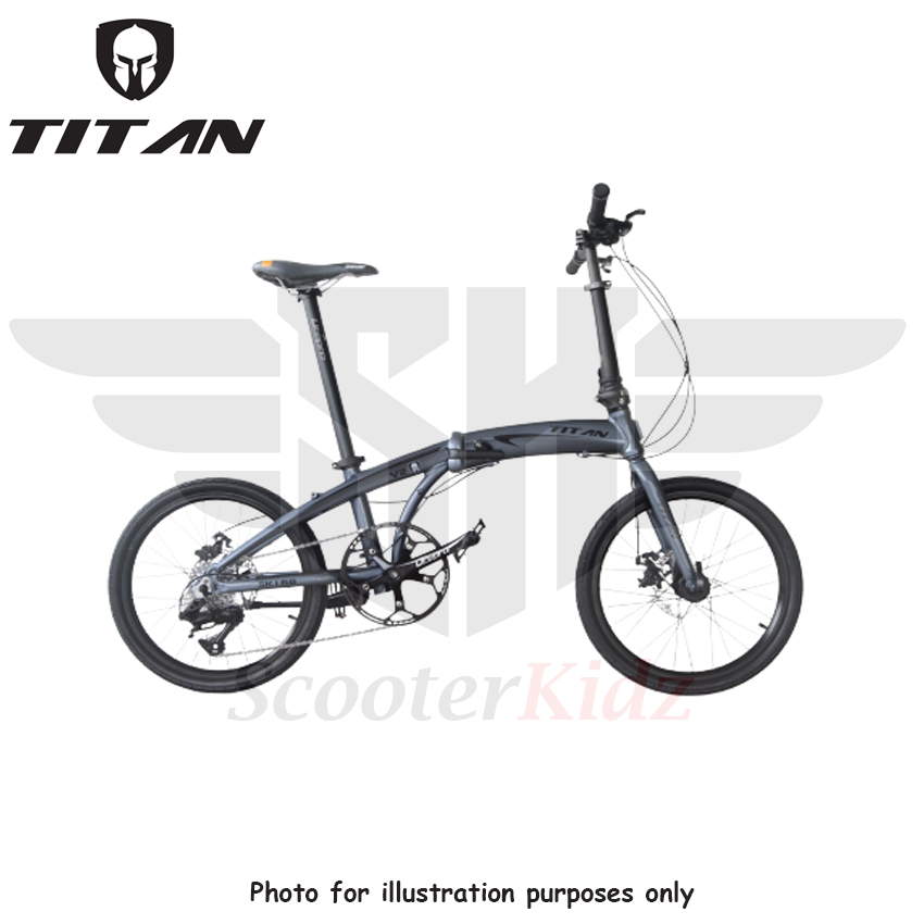 titan folding bike price