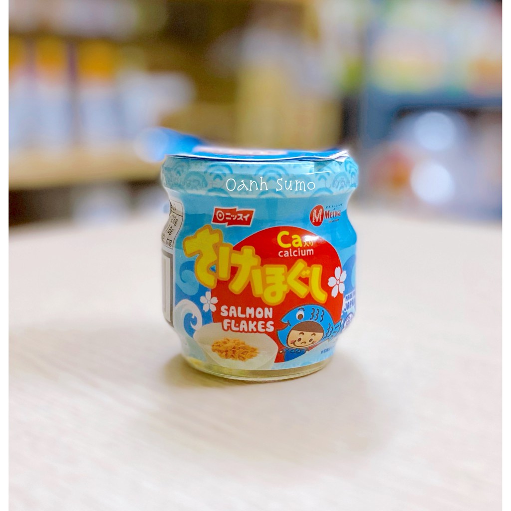 Ruốc cá hồi Meiwa 50gr cho bé