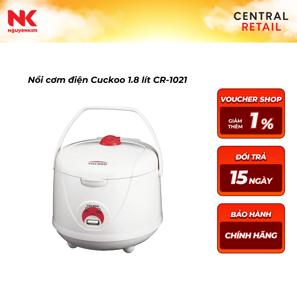 Nồi cơm điện Cuckoo 1.8 lít CR-1021