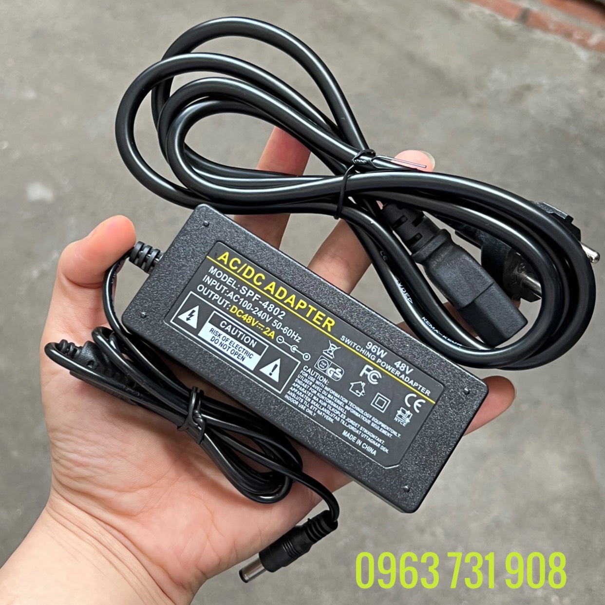 cục nguồn adapter 48V 2A loại tốt