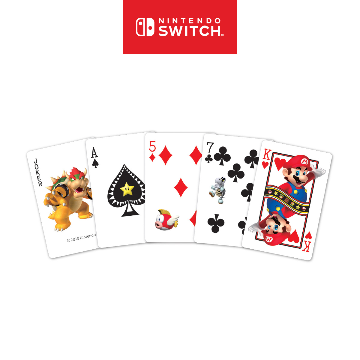 Nintendo Official Store] Mario Playing Cards 3 (Neon) | Lazada