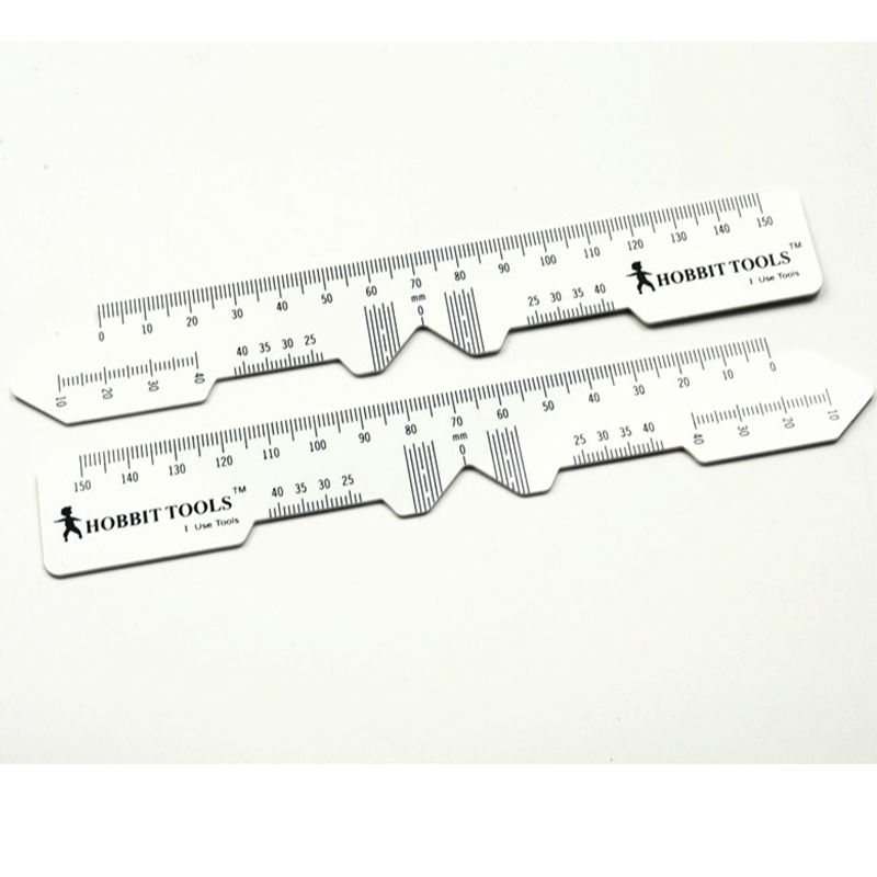 【ObsidianOutpost 】Retail 4 Pieces/Lot PD Ruler Optical Instruments ...