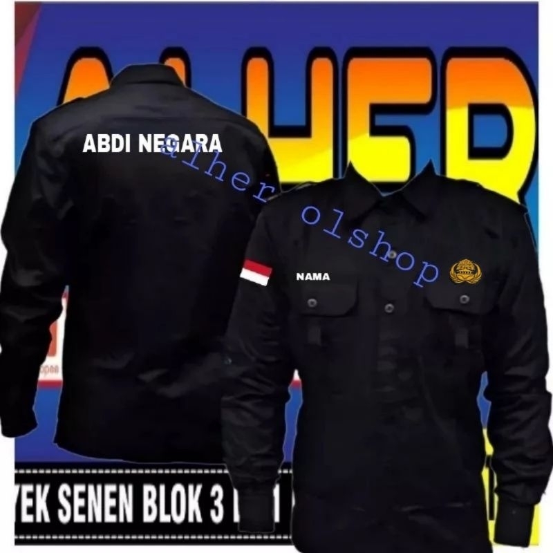 Kemeja abdi negara baju abdi negara seragam Abdi negara Pdh abdi negara