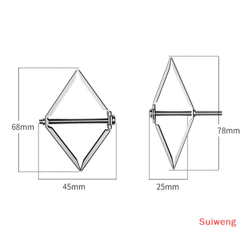 Suiweng 2 cái công tắc sửa chữa nêm ren hộp tối 86/118mm hộp ổ cắm cũ gậy hỗ trợ