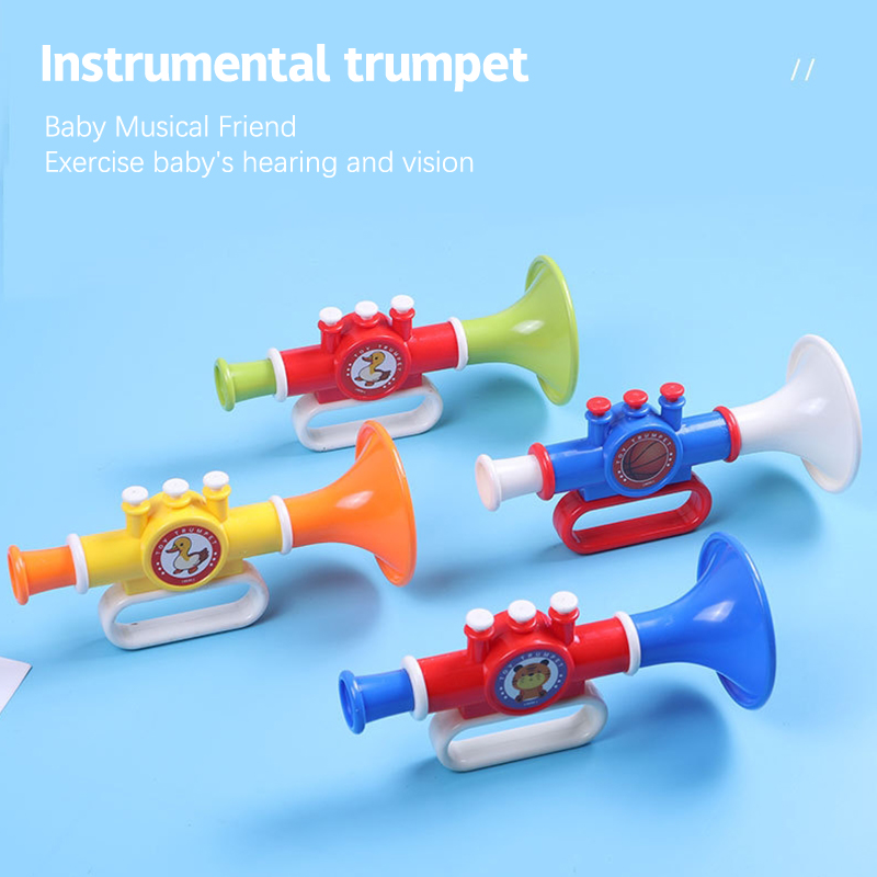 17cm Blowing Trumpet Voice Changing Whistle Horn Toys Musical ...