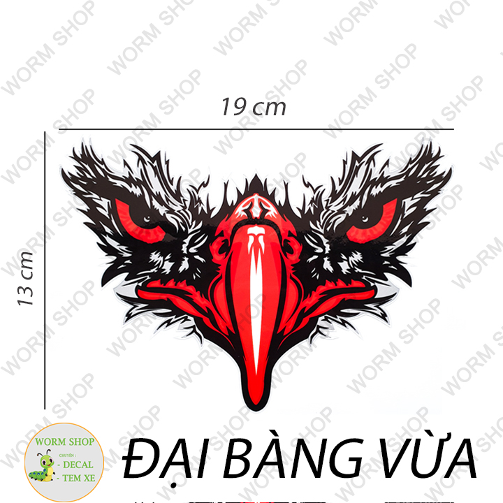 TEM MỎ ĐẠI BÀNG  - Tem 3 lớp cao cấp