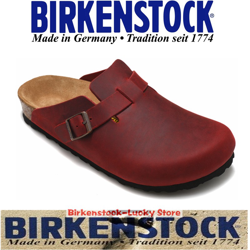 【READY STOCK】Birkenstocks boston Unisex Sandals Slippers