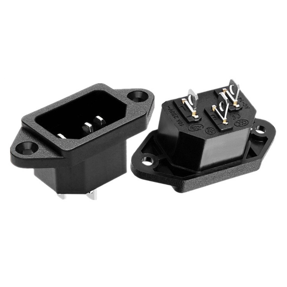 Electric Character Plug Socket Pure Copper Three-Hole Three-Pin Ac-04x